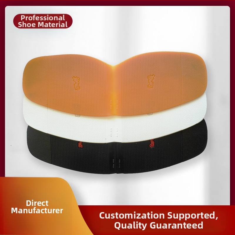 Predné a zadné podrážkové samolepiace záplaty – odolné voči oderu a protišmytkové pre tenisky, kožené, casual, textilné a pracovné topánky; model 008, značka Tiansong