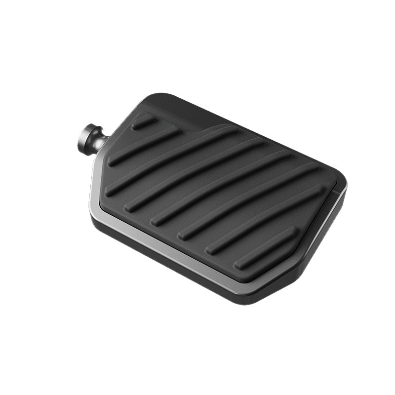 Pedala de frână pentru spate a motocicletei Wuji CU625 – cauciuc antiderapant, design mărit, model 001