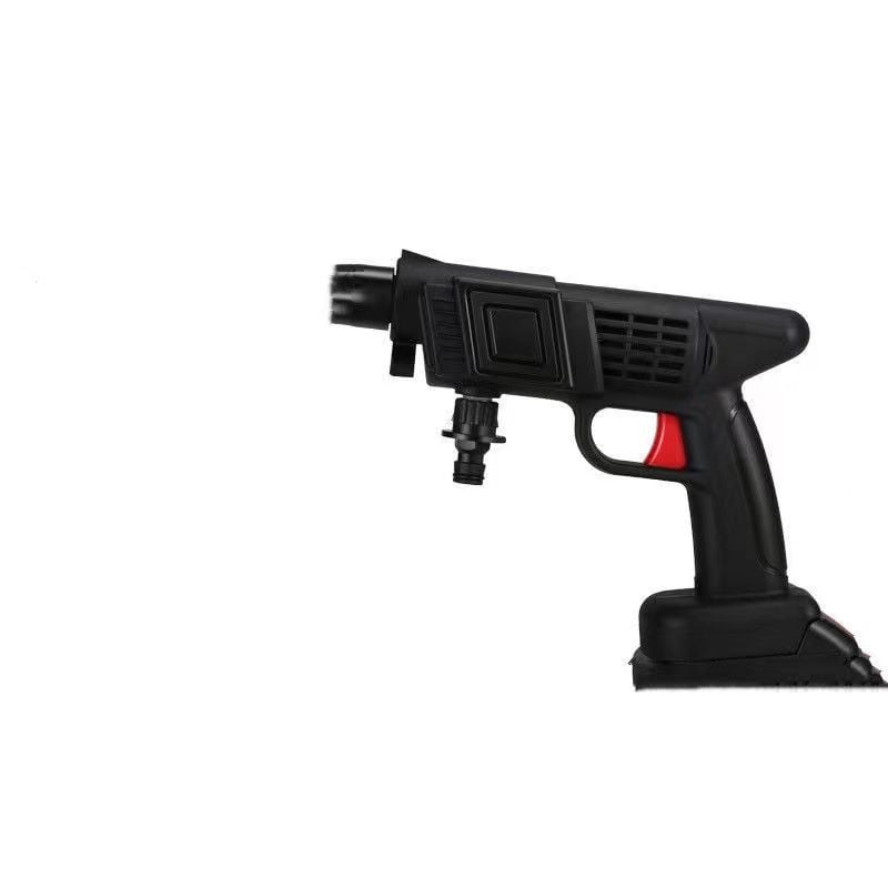 Pistol de spălat auto fără fir, înaltă presiune, model 21V litiu, acționare electrică, pentru spălat mașini, stropit plante și curățenie în gospodărie, presiune 2,5–25 MPa