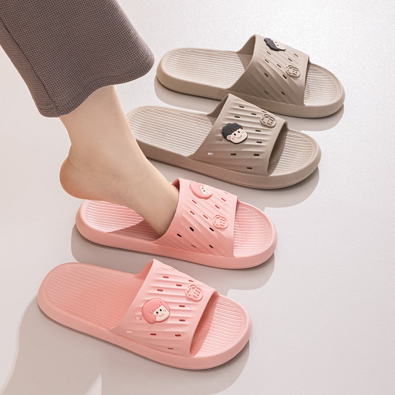Unisex PVC kućne papuče, protuklizne, vodootporne, meka potplat za dom