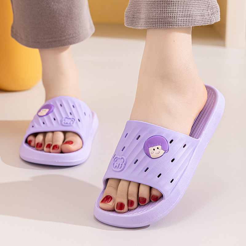Unisex PVC kućne papuče, protuklizne, vodootporne, meka potplat za dom
