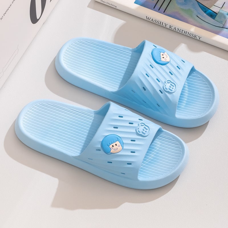Unisex PVC kućne papuče, protuklizne, vodootporne, meka potplat za dom