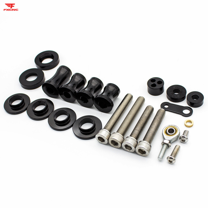 FXCNC JT Podignuti set stopala za Ducati Monster 696/796/1100/S/Evo – podignute stražnje držače stopala