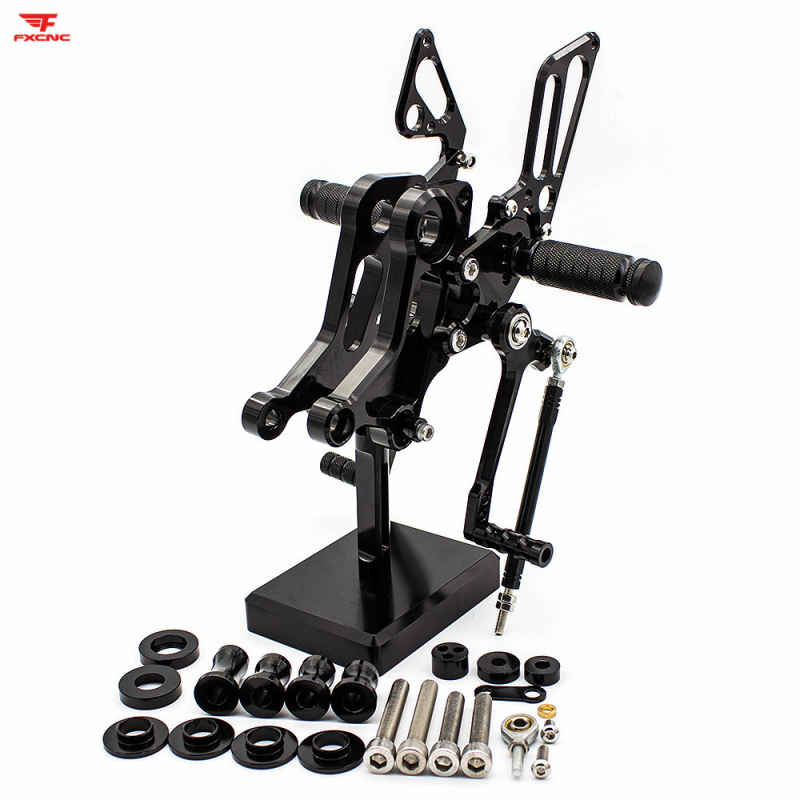 FXCNC JT Podignuti set stopala za Ducati Monster 696/796/1100/S/Evo – podignute stražnje držače stopala