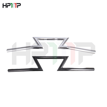 Harley-Davidson τιμόνι σε σχήμα Ζ με σχέδιο αστραπής, ρετρό τροποποίηση (hp-052) για μοντέλα 883 / XL1200 / Forty-Eight