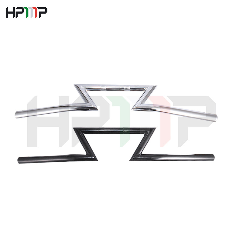 Harley-Davidson τιμόνι σε σχήμα Ζ με σχέδιο αστραπής, ρετρό τροποποίηση (hp-052) για μοντέλα 883 / XL1200 / Forty-Eight