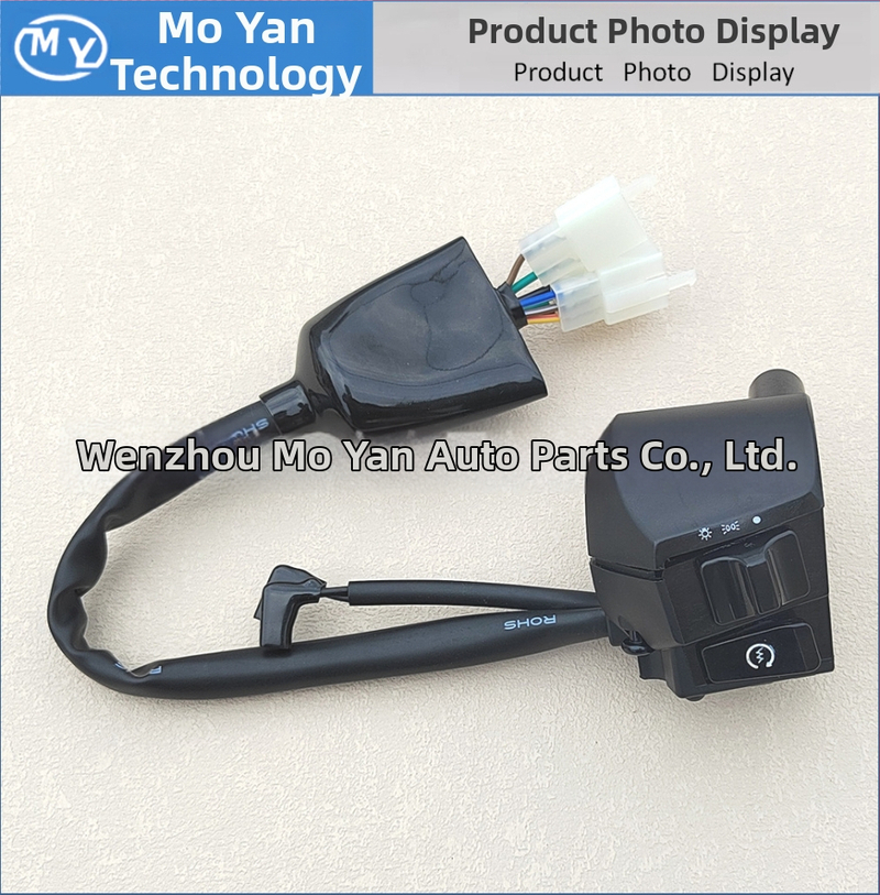 Motocyklový riadiaci spínač – univerzálny kombinovaný vypínač hlavného svetla a štartu Moyan WY-1