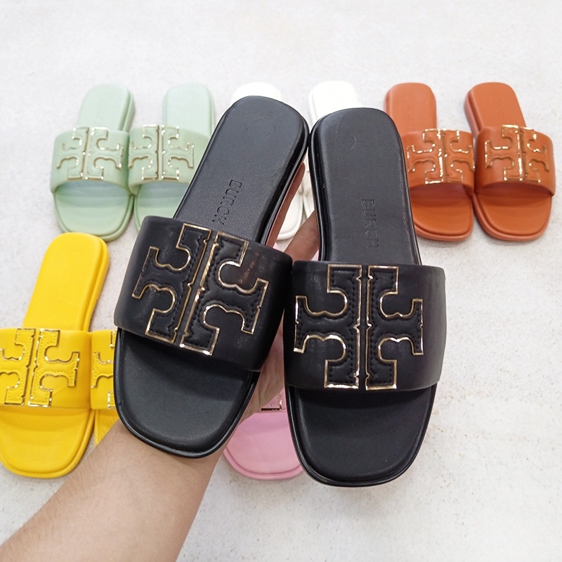 Sandale za plažu s jednim remenom, casual slip-on, potplat od kože, gornji dio od sintetičke kože, podstava od kože