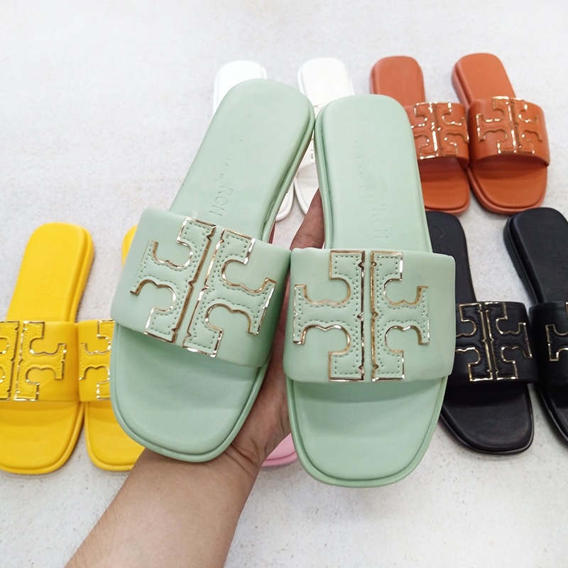 Sandale za plažu s jednim remenom, casual slip-on, potplat od kože, gornji dio od sintetičke kože, podstava od kože