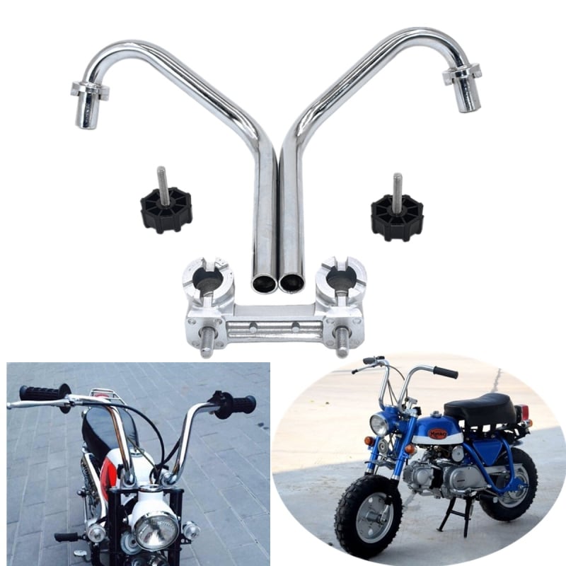 Blok pritiska za upravljanje motocikla — Monkey, model Direction Handle, aluminijska osnova, Bakelite vijak, bez prilagodbe