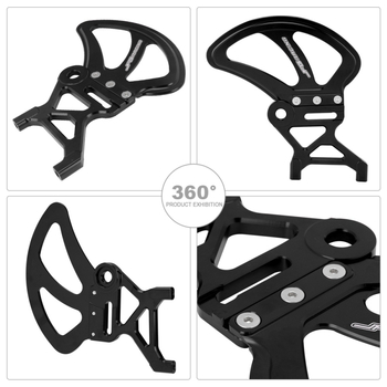 JFG J-20 Πλακέτα Προστασίας Πίσω Δίσκου Φρένων για Sur-Ron X/S Light Bee