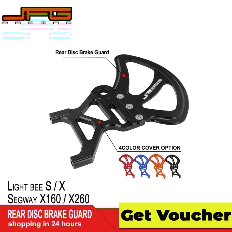 JFG J-20 Πλακέτα Προστασίας Πίσω Δίσκου Φρένων για Sur-Ron X/S Light Bee