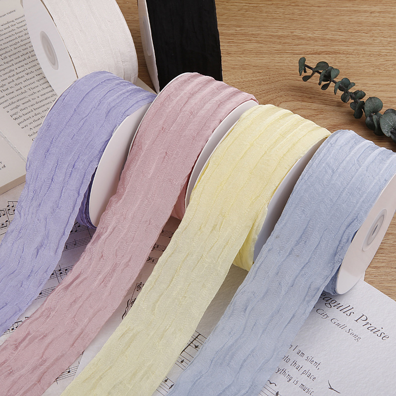 Dupla hajtású szalag fonalból - DIY hajdísz, csomagoláshoz és ruházathoz (Brand: Xinya; Anyag: fonalból készült szalag; Alkalmazások: hajdísz, csomagolás, dekoráció, ruházat, lábbeli, sapkák)