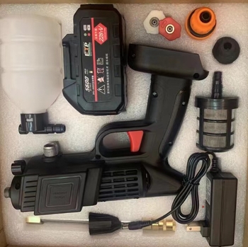 Bežični automobilski myjač s litijskom baterijom, prijenosni visokotlačni vodeni pištolj