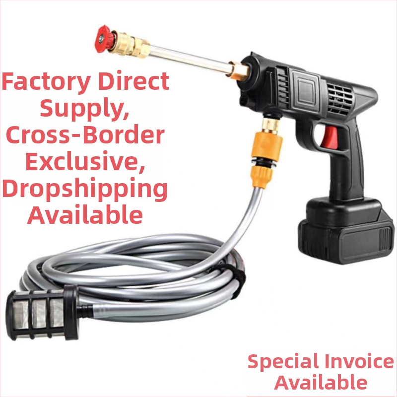 Bezdrôtový autoumývací systém s lítiovou batériou, prenosný vysokotlakový vodný pištoľ