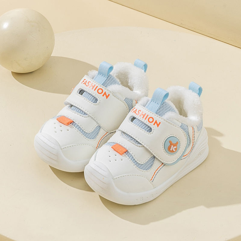 Παιδικά αθλητικά παπούτσια για νήπια – επάνω μέρος από μικροϊνι δέρμα, αντιολισθητική σόλα, 12–36 μηνών, καρτούν εκτύπωση