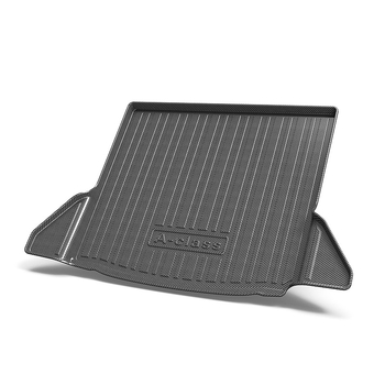 TPV χαλάκι πορτμπαγκάζ με μοτίβο ανθρακονήματος για Mercedes-Benz GLE, GLK, GLC, GLB, GLS, GLA και CLA — Διαθέσιμη προσαρμογή; Αδειοδοτημένη ιδιωτικής ετικέτας