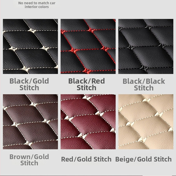 Kožená rohož do batožinového priestoru, plná ochrana pre modely Jeep SUV – značka Jiamai, možnosť prispôsobenia, päťhviezdičkové hodnotenie.