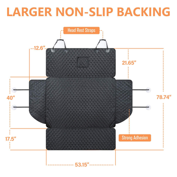 Μαξιλάρι καθίσματος αυτοκινήτου για σκύλους – ύφασμα, αδιάβροχο, ανθεκτικό σε γρατζουνιές, κατάλληλο για σκύλους