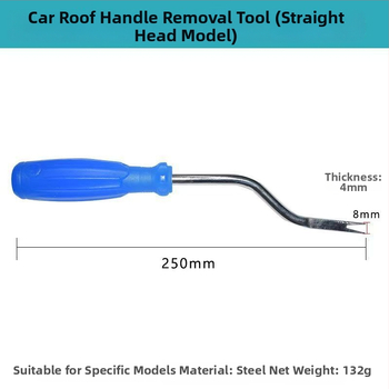 Εργαλείο αφαίρεσης λαβής οροφής αυτοκινήτου - Σιδερένιο, Tamut, με ευθεία κεφαλή και γωνιακή άκρη