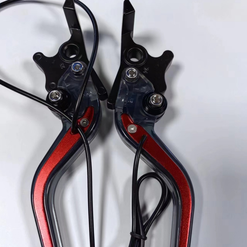 Kormilo motocikla s LED rasvjetom, CNC-modificirano, s dvostrukim disk kočnicama
