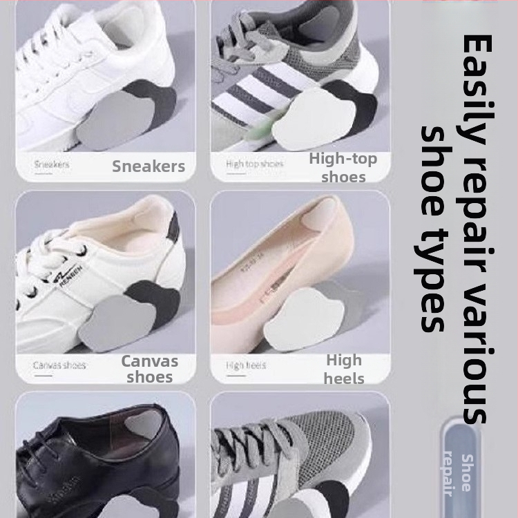 Samoadherentná záplata na pätu športových topánok – univerzálne použitie, bežný štýl, značka Friendly, na všetky ročné obdobia