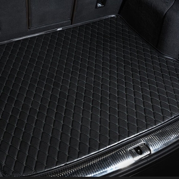 Δερμάτινο χαλάκι πορτμπαγκάζ για ειδικό αυτοκίνητο, πλήρης περιμετρική κάλυψη του πίσω διαμερίσματος, παραμετροποιήσιμο