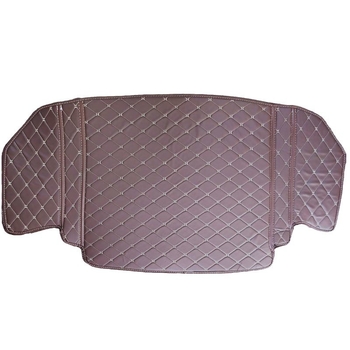 Δερμάτινο χαλάκι πορτμπαγκάζ για ειδικό αυτοκίνητο, πλήρης περιμετρική κάλυψη του πίσω διαμερίσματος, παραμετροποιήσιμο