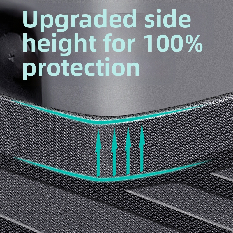 TPE podložka do batožinového priestoru pre špeciálne autá, vodotesná a odolná voči opotrebeniu s vysokým okrajom, prispôsobiteľná výroba, značka Chebei