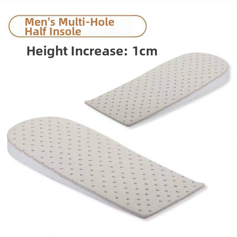 Talpă interioară din piele de vacă, talpă parțială cu creștere înălțime, model 020, unisex