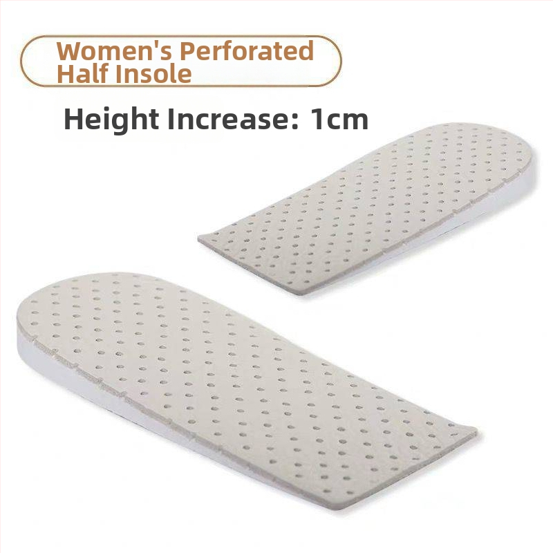 Talpă interioară din piele de vacă, talpă parțială cu creștere înălțime, model 020, unisex