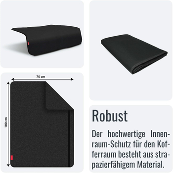 Μαξιλαράκι καθίσματος αυτοκινήτου για σκύλους – Oxford ύφασμα