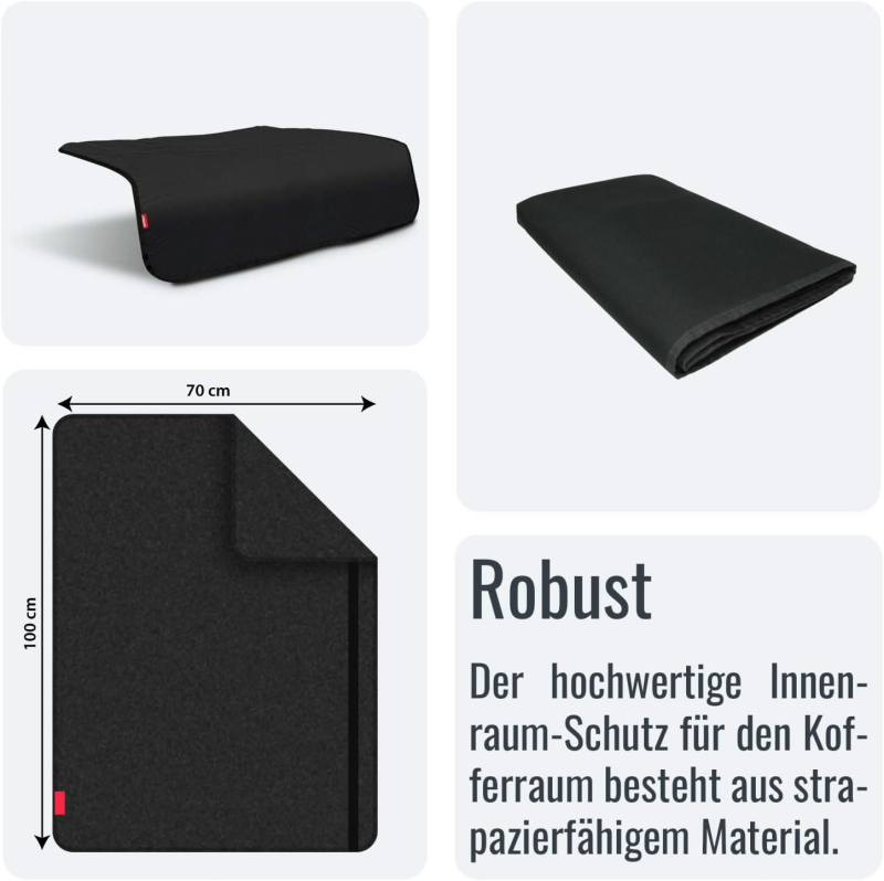 Μαξιλαράκι καθίσματος αυτοκινήτου για σκύλους – Oxford ύφασμα