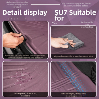 Podložka do batožinového priestoru pre Xiaomi SU7/YU7, TPE ochranná podložka, interiérový doplnok auta