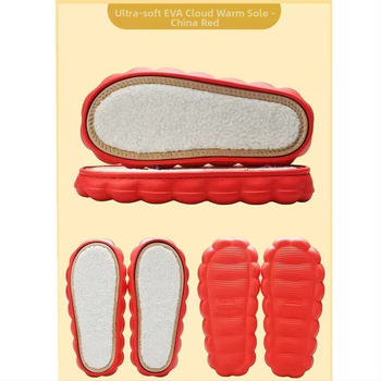 Zhiyun EVA podrážka na papuče, elegantný mestský štýl, ľahká a mäkká, ručne háčkovaná, prispôsobiteľná