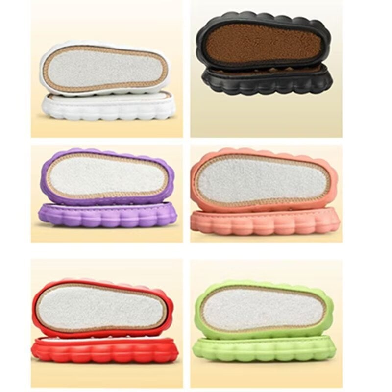 Zhiyun EVA podrážka na papuče, elegantný mestský štýl, ľahká a mäkká, ručne háčkovaná, prispôsobiteľná