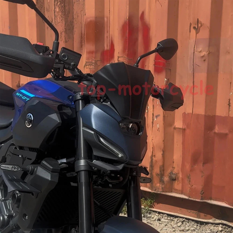 Spojler prednjeg krila - fiksni difuzor protoka zraka, kompatibilno Yamaha MT-07 2025, model A71, marka Topjitc