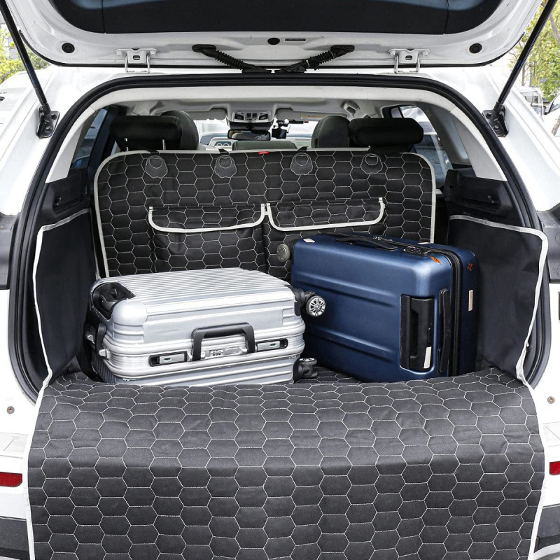 Κυνοπροστατευτική επιφάνεια αυτοκινήτου - ύφασμα, ενισχυμένη universal θήκη πορτ-μπαγκάζ για σκύλους, μάρκα Sidiwen Steven, μοντέλο YF-2172