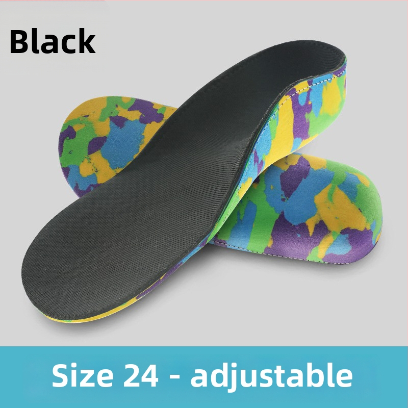 Tălpi ortopedice pentru copii — corecție a piciorului plat cu susținere a arcului, EVA, modelul B-088, potrivite pentru adidași, ghete și pantofi casual