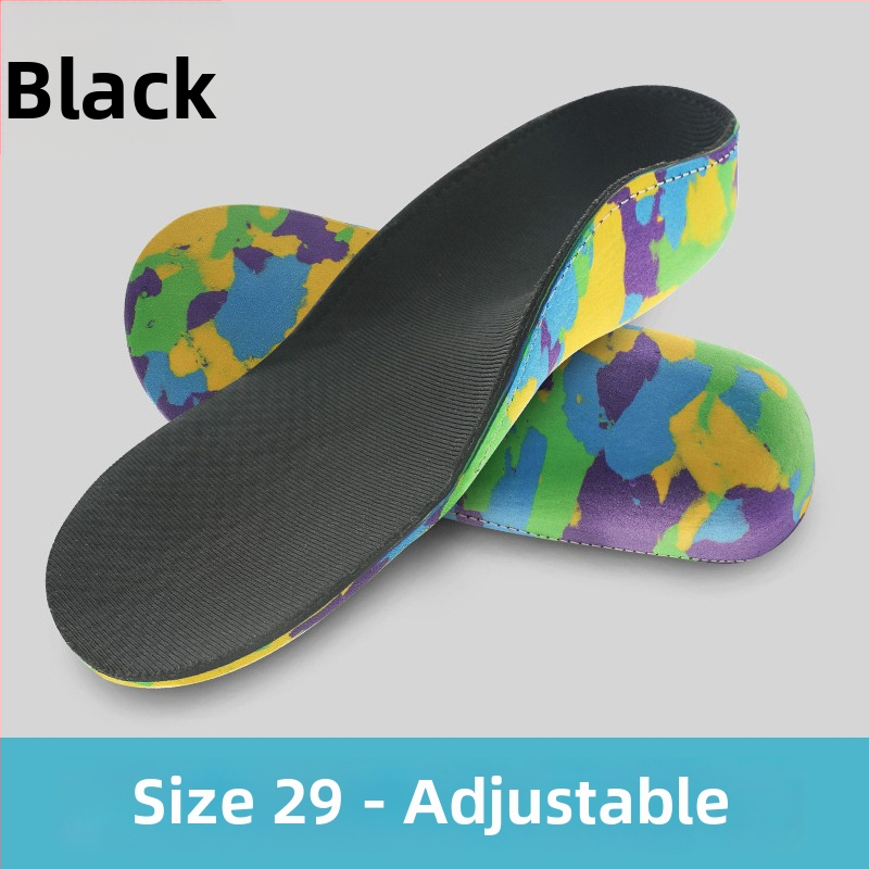 Tălpi ortopedice pentru copii — corecție a piciorului plat cu susținere a arcului, EVA, modelul B-088, potrivite pentru adidași, ghete și pantofi casual