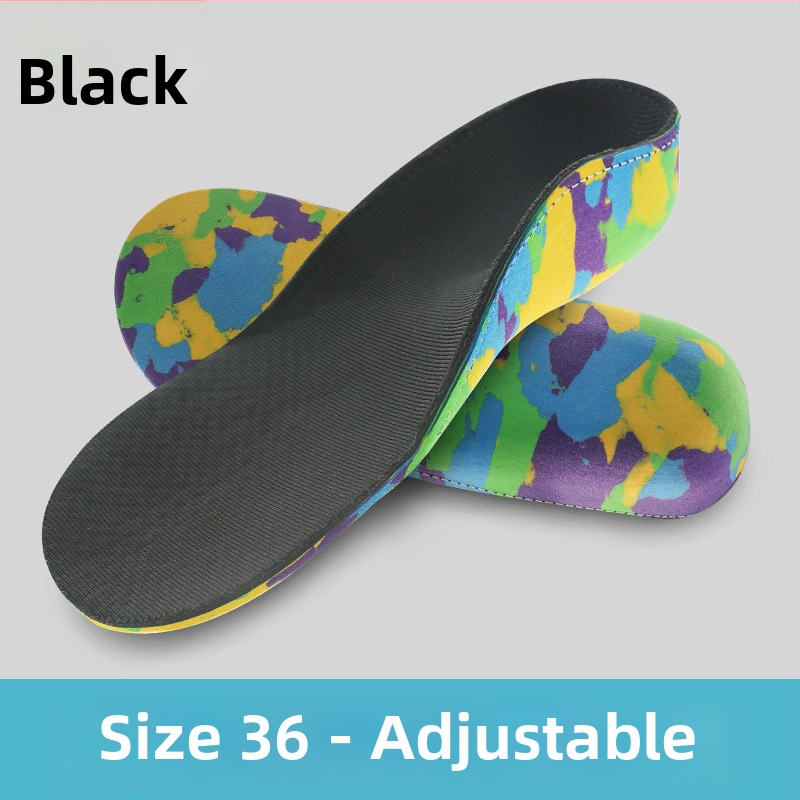 Tălpi ortopedice pentru copii — corecție a piciorului plat cu susținere a arcului, EVA, modelul B-088, potrivite pentru adidași, ghete și pantofi casual
