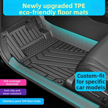 TPE automobické rohože pre vozidlá s novou energiou, 3D úplné pokrytie, vodotesné, prispôsobiteľné