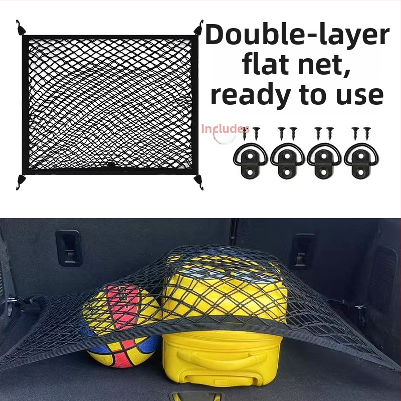 Τσάντα αποθήκευσης από ίνες κάνναβης με διπλό Velcro-επίπεδο διχτυωτής, οργάνωση δίπλα στο κρεβάτι φοιτητικής εστίας