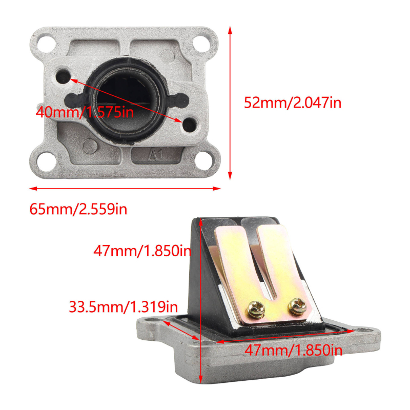 Sklop reed ventila (Powermotor, Vs234, universalni terenski motocikl)