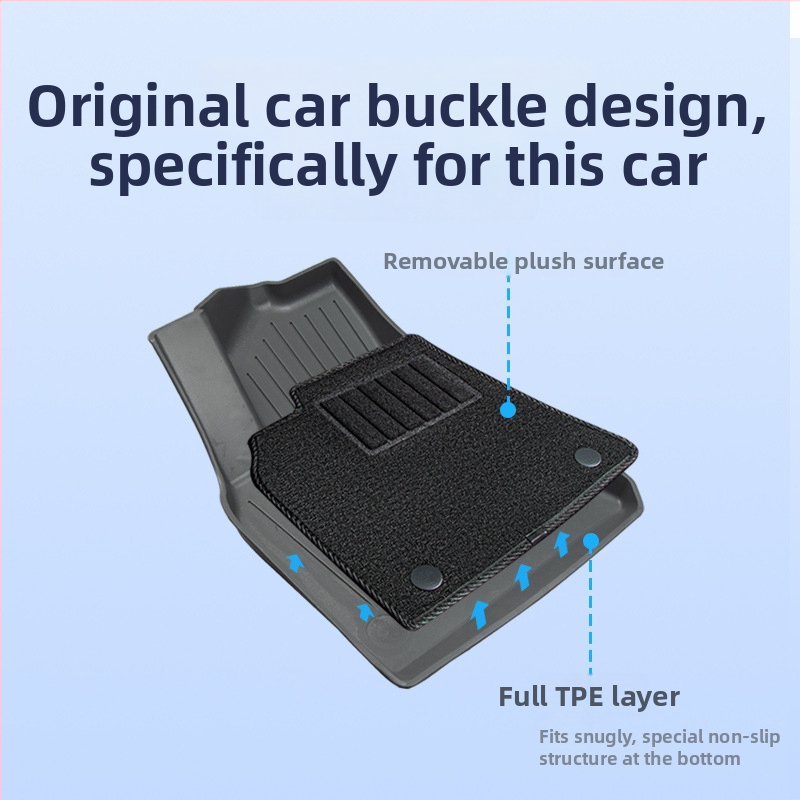 Tesla Model 3/Y - TPE prostirke za interijer i podloga za prtljažnik – set dodataka za unutarnju opremu (Materijal: TPE; Marka: 3K Automobile Mat; Kompatibilni modeli: Model 3/Y; Prilagodba: Da)