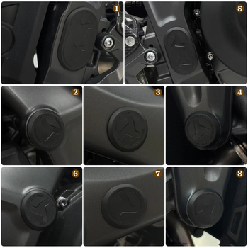 Poklopac otvora okvira Yamaha MT-09 SP 2021-2025 – Otilli ovlaštena privatna marka – set poklopca otvora okvira