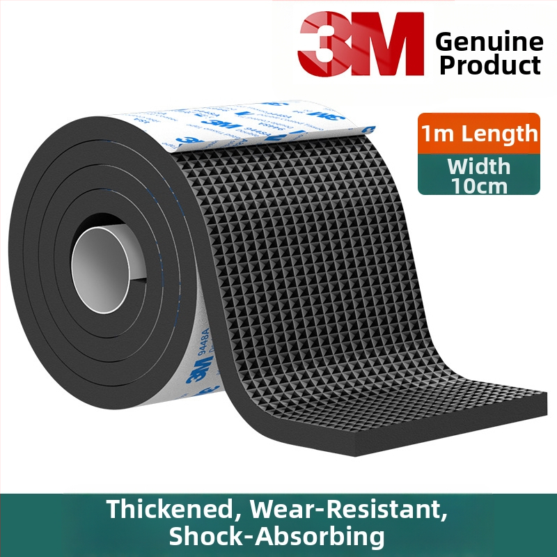 3M podložky na nohy stolov a kresiel – znižovanie hluku, protišmykové, EVA základ, hrúbka 4 mm, teplotná odolnosť 10–70°C