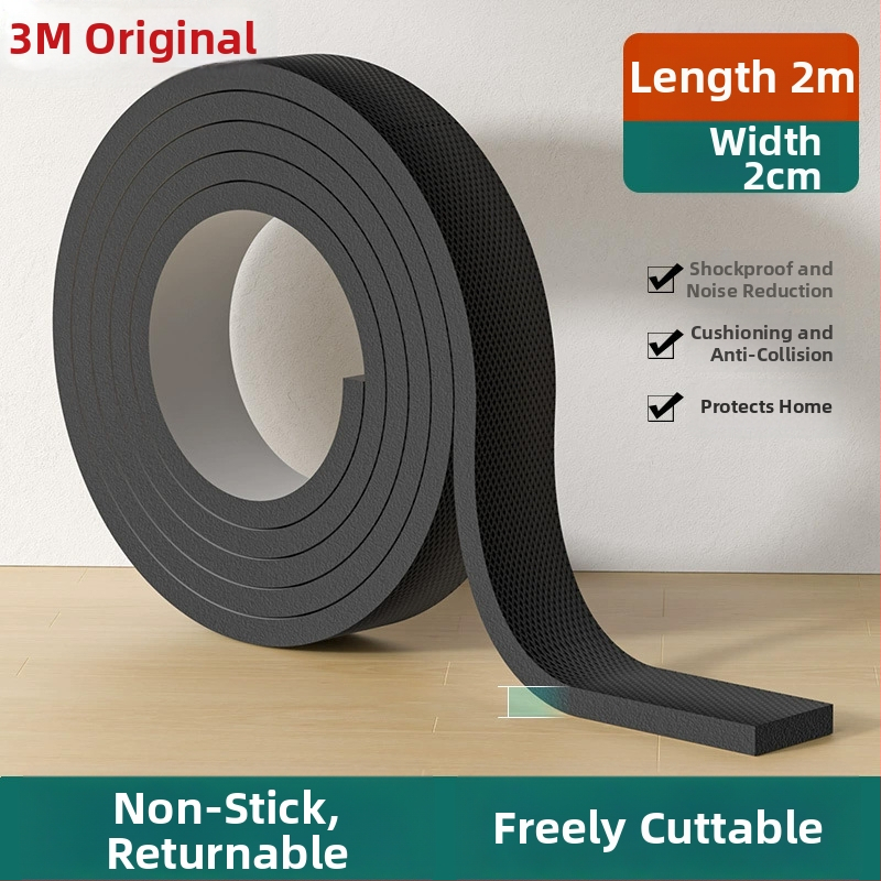 3M podložky na nohy stolov a kresiel – znižovanie hluku, protišmykové, EVA základ, hrúbka 4 mm, teplotná odolnosť 10–70°C