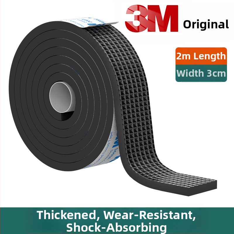 3M podložky na nohy stolov a kresiel – znižovanie hluku, protišmykové, EVA základ, hrúbka 4 mm, teplotná odolnosť 10–70°C