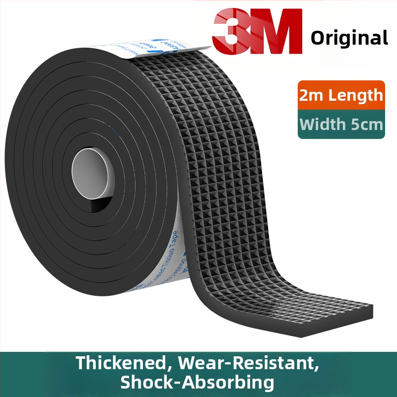 3M podložky na nohy stolov a kresiel – znižovanie hluku, protišmykové, EVA základ, hrúbka 4 mm, teplotná odolnosť 10–70°C